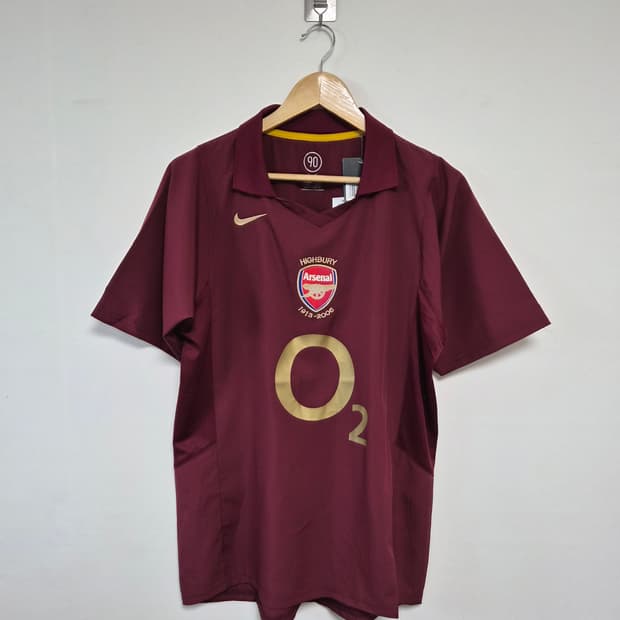 나이키 아스날Arsenal 05-06 홈 축구 유니폼 M