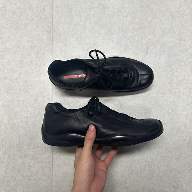 Prada sports leather