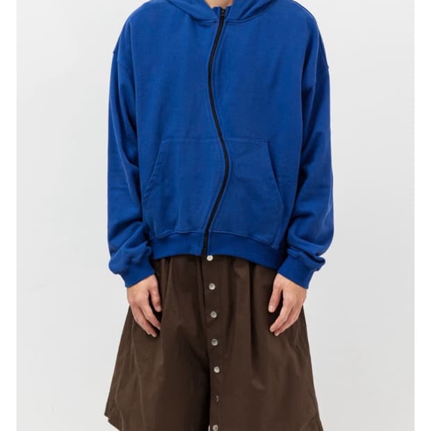 fff포스탈서비스 커브드 집업 후드 퍼플 삽니다 M