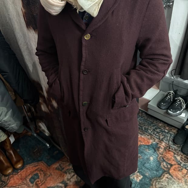 TTF✳️2012AW 언더커버 축융 울 코트