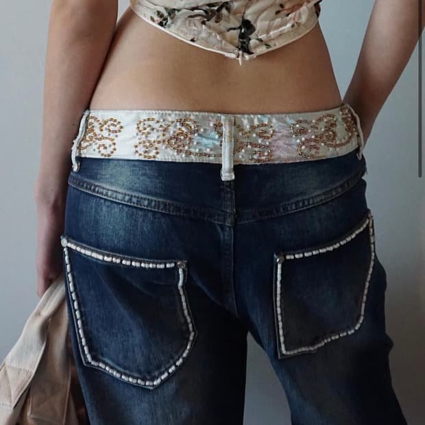 스컬프터 비즈 데님