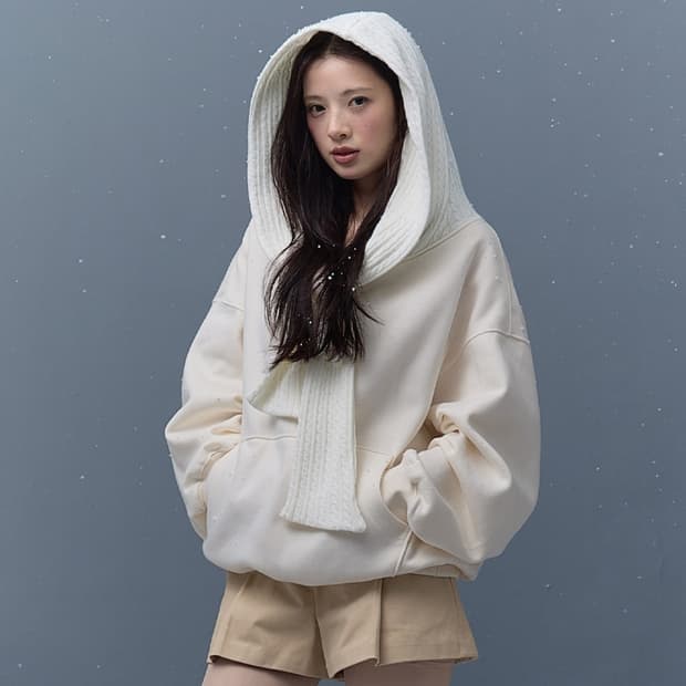 더티스 TWO-WAY RIBBON OFF SHOULDER 크림