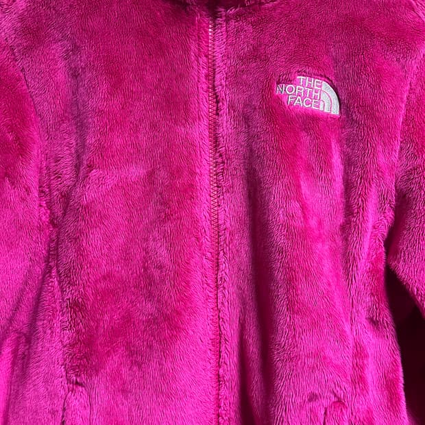 노스페이스 후리스 핑크