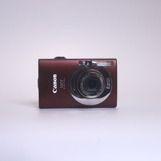 캐논 익시 디지털 20(익서스 80 일본 모델) 버건디