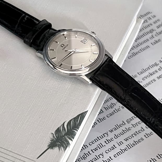 오메가 드 빌 프레스티지 시계 / 정품감정. 오버홀