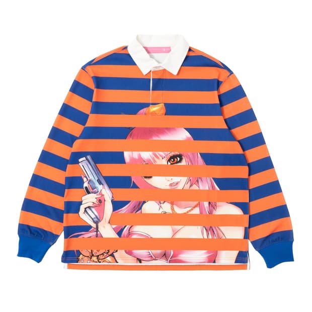 Sonludo_Yumi Striped LS Polo