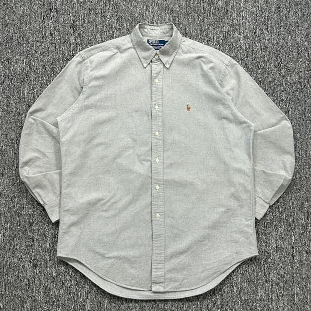 폴로 랄프로렌 그레이 옥스포드 셔츠 XL