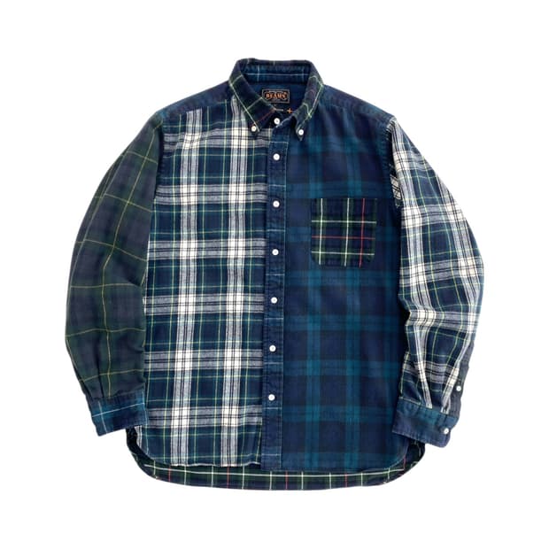 빔즈 플러스 버튼 다운 플란넬 셔츠