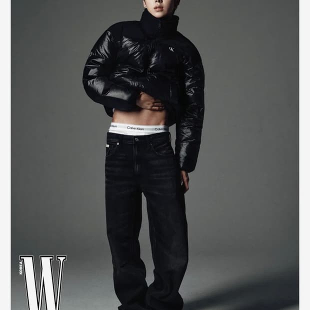 올데프 캘빈클라인 남녀공용 푸퍼 패딩