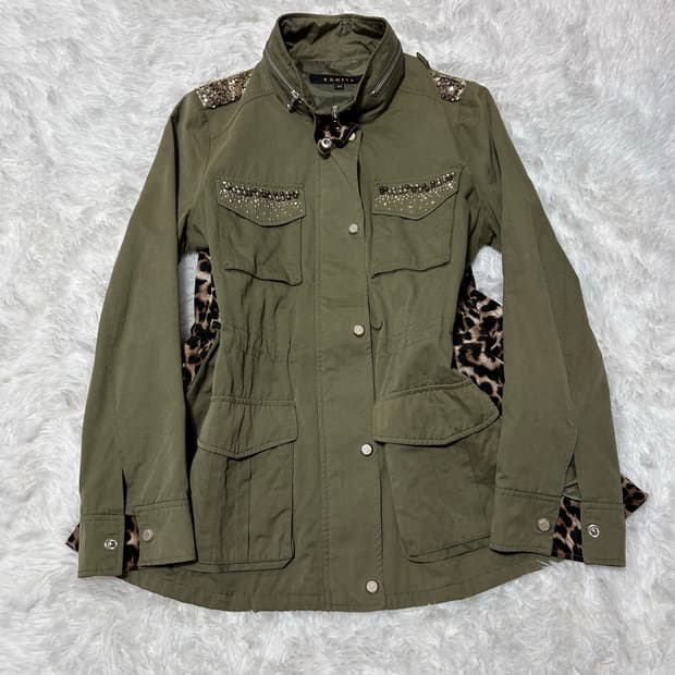 EGOIST gal leopard hunting jacket