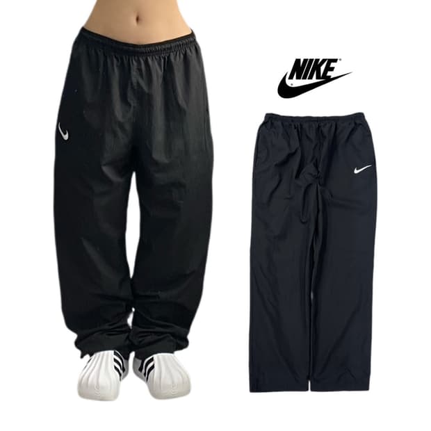 나이키 스우시 올드스쿨 바람막이 트랙팬츠