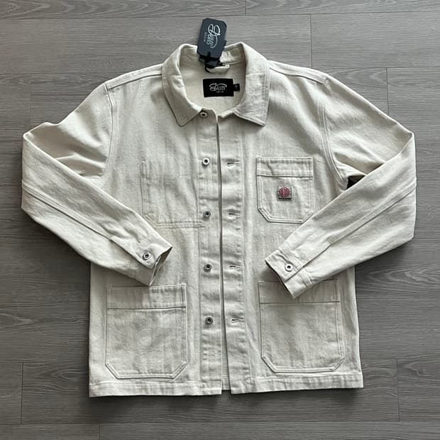 (새상품) 데우스엑스마키나 Hemp 데님 워크자켓 초어자켓
