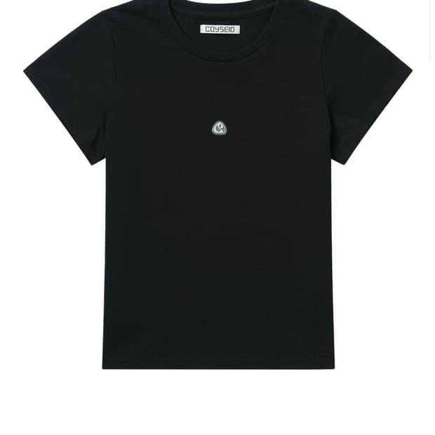코이세이오 Symbol logo T-shirt black