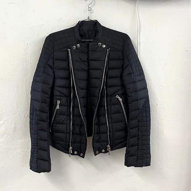 2020fw 발망 멀티지퍼 바이커 패딩 라이더 자켓
