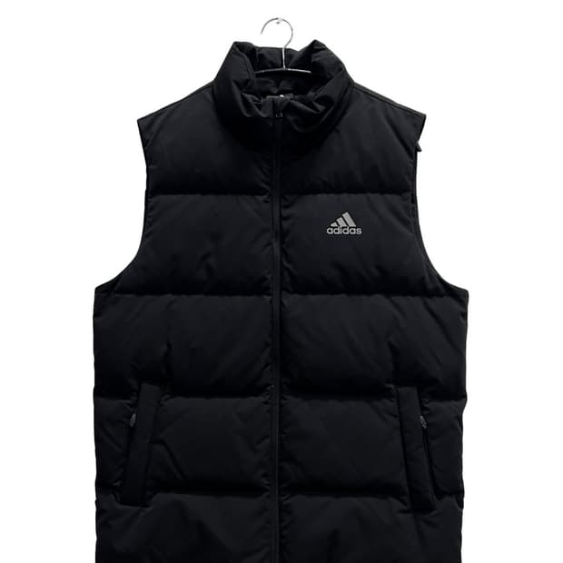아디다스 시틴스 덕다운 조끼 패딩 베스트 블랙