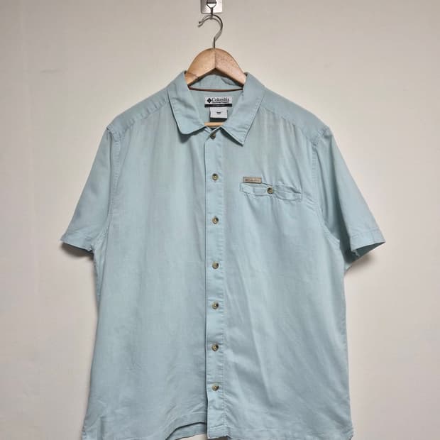 콜롬비아Columbia 라미 셔츠 M - S417