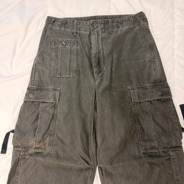 나이젤카본 아미카고팬츠 차콜그레이 필링프린트