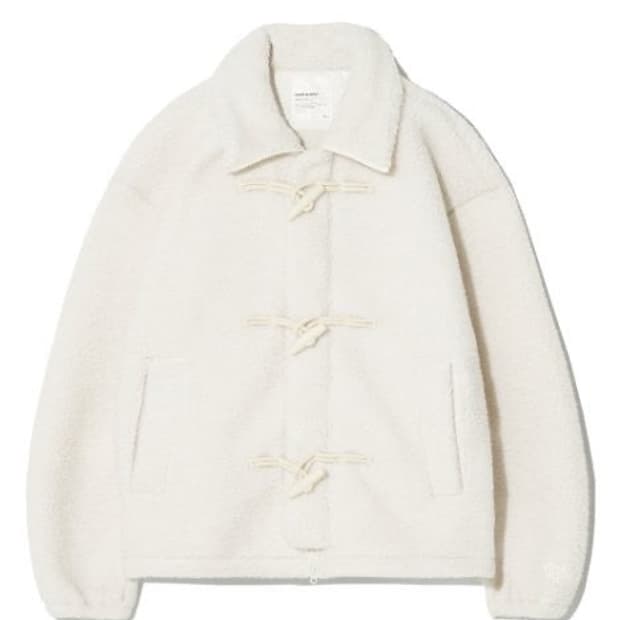 코드그라피 떡볶이 더블 플리스 자켓