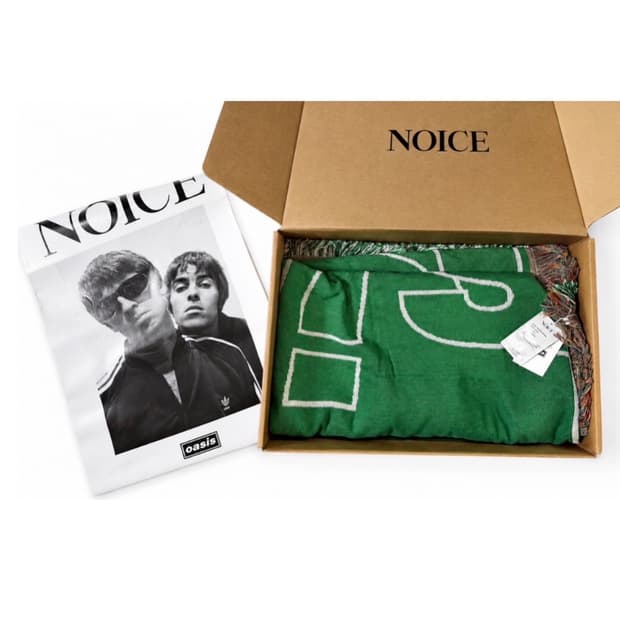NOICE X OASIS 메인 로드 블랭킷 + 포스터