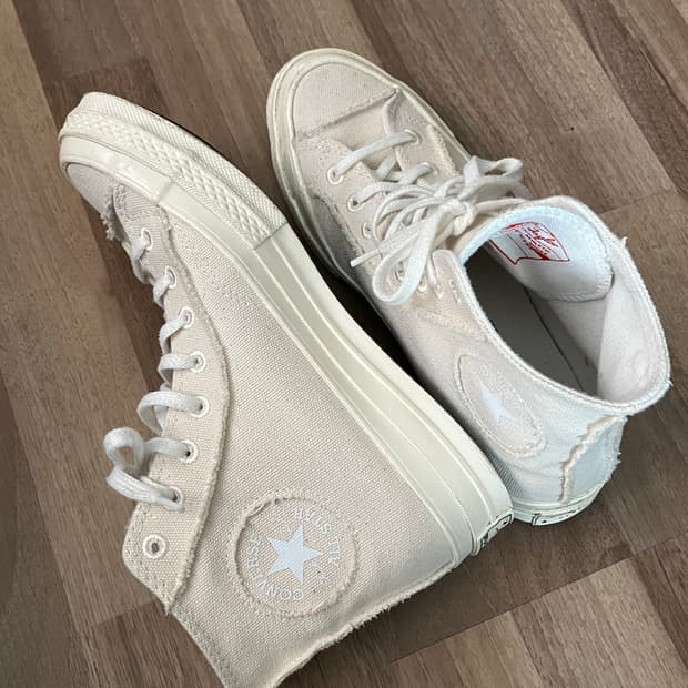 (250)컨버스 척 70 하이 리뉴 코튼 에그렛