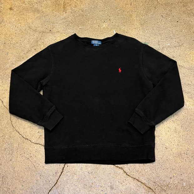 레어 90s 미국 빈티지 폴로랄프로렌 여성 맨투맨