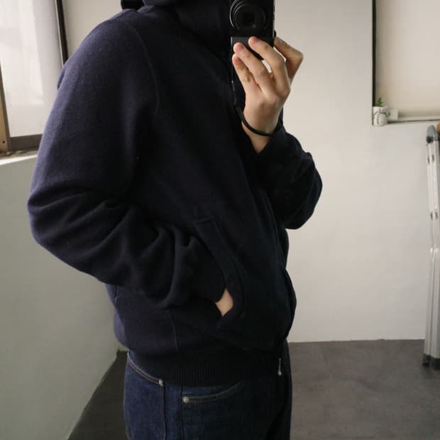 씨피컴퍼니 니트 집업