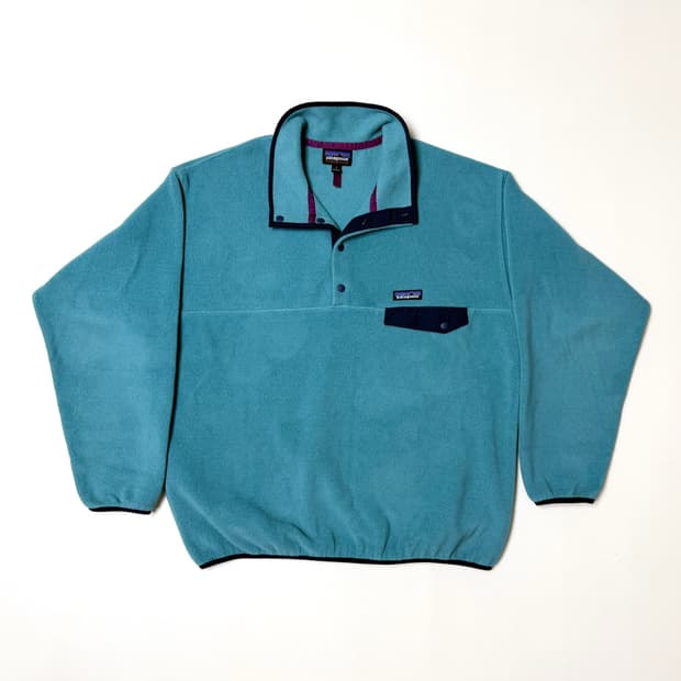 [L] 파타고니아 신칠라 플리스 후리스 민트