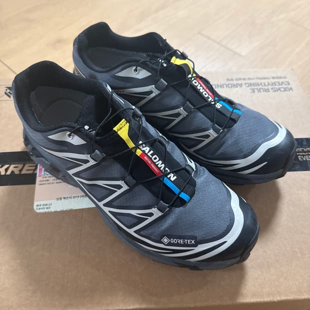 살로몬 XT-6 고어텍스 블랙에보니 280