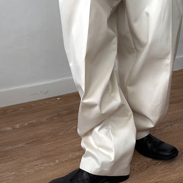 L.L. Bean 슈퍼 와이드 테이퍼드 트라우저