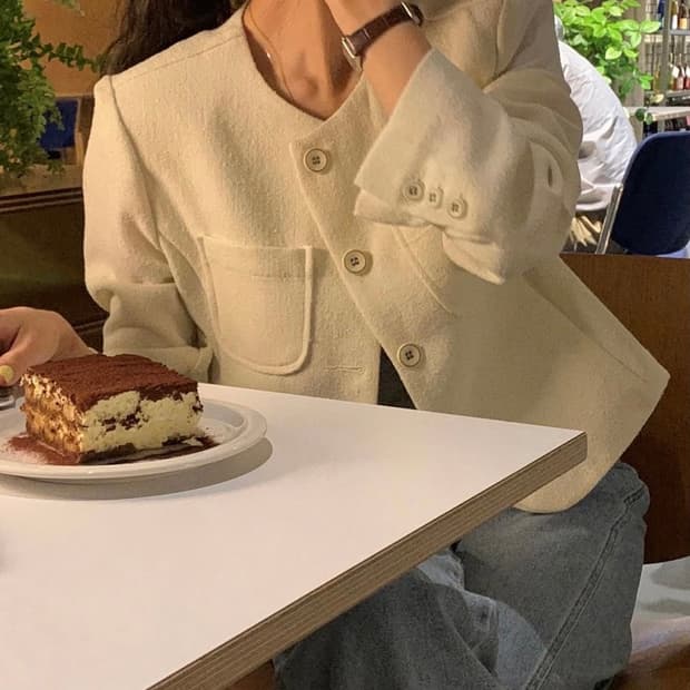 그랑블룸 써머 트위드 자켓 