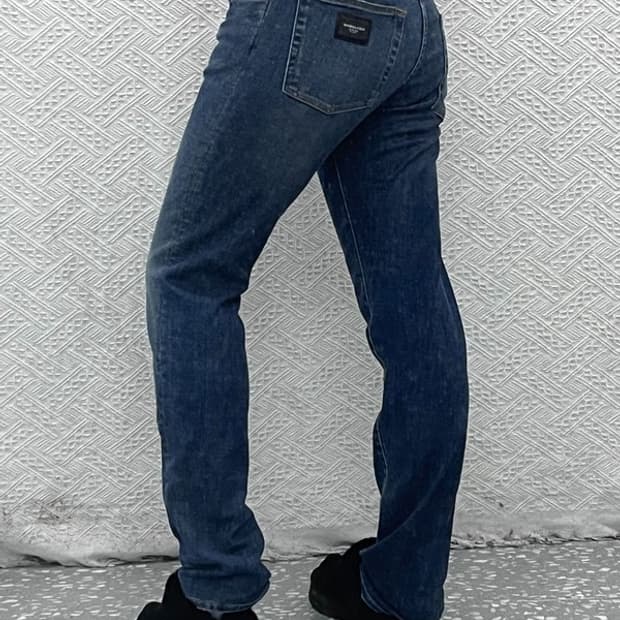 돌체앤가바나 모던 힙패치 스키니진 데님팬츠 30인치 C07468