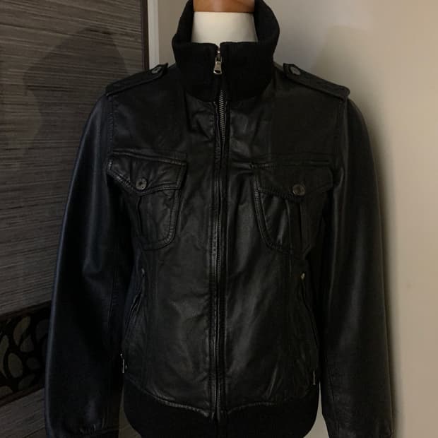 레더 자켓