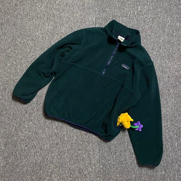 🌊90s USA LLBean Fleece womens M