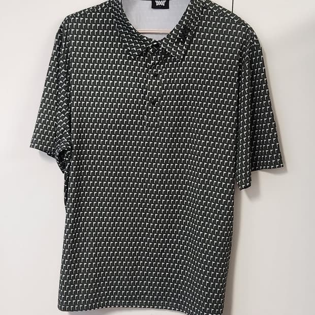PXG 정품 패턴 반팔 카라티셔츠 L
