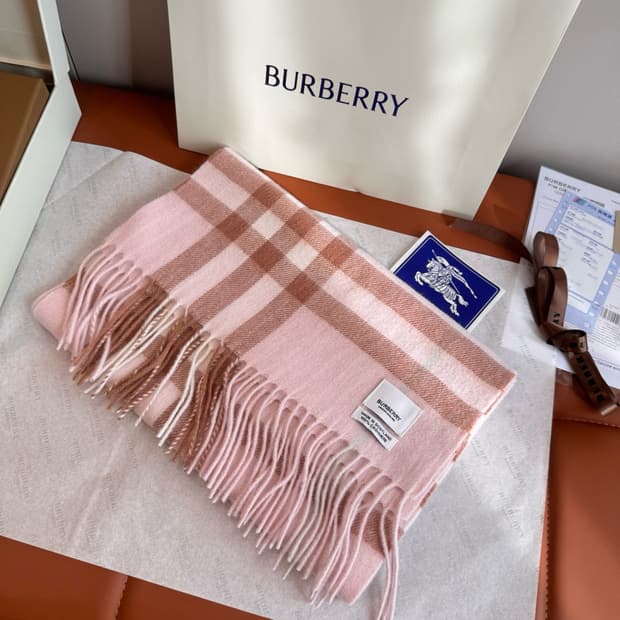 버버리 리버서블 스카프 100% 램스울
