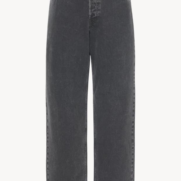 (30) 더로우 ross jean black faded