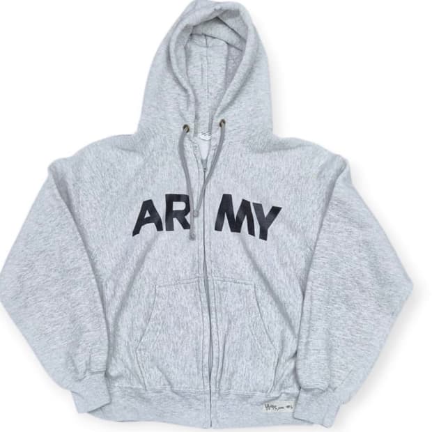 미군 army 후드 집업