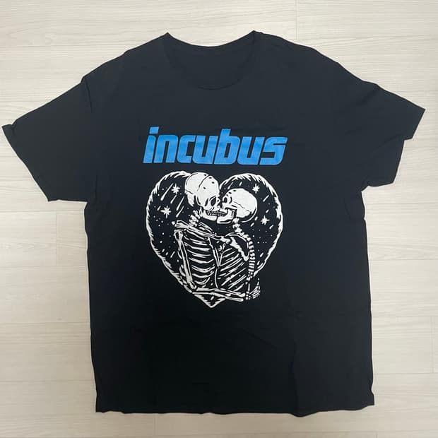 Incubus 빈티지 티셔츠