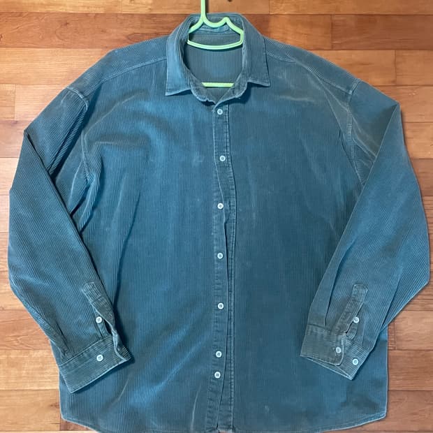쿄듀로이 그린 셔츠
