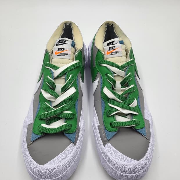 나이키 x 사카이 블레이저 로우 클래식 그린 275 솔닷케어완료