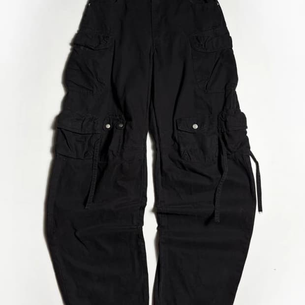그레일즈 24ss ERBE 멀티 카고 와이드 팬츠 R3129