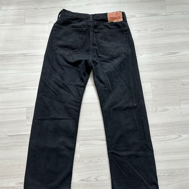 리바이스 517 흑청 데님