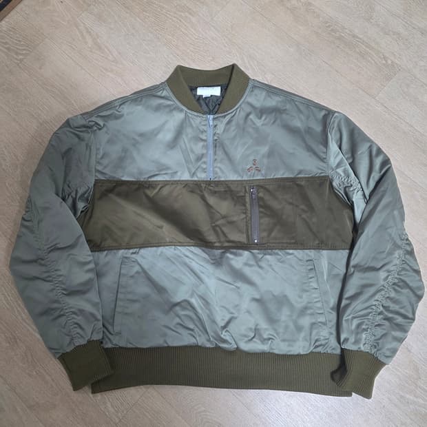 포스 333 풀오버 하프 집업 M