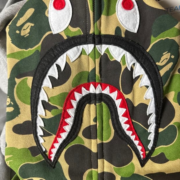 베이프 후드집업 녹계