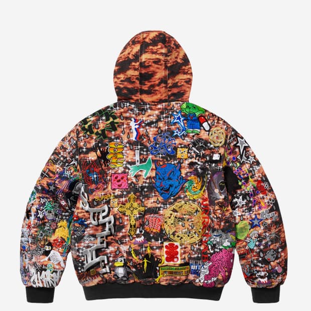 슈프림 AOI 자수 워크 자켓