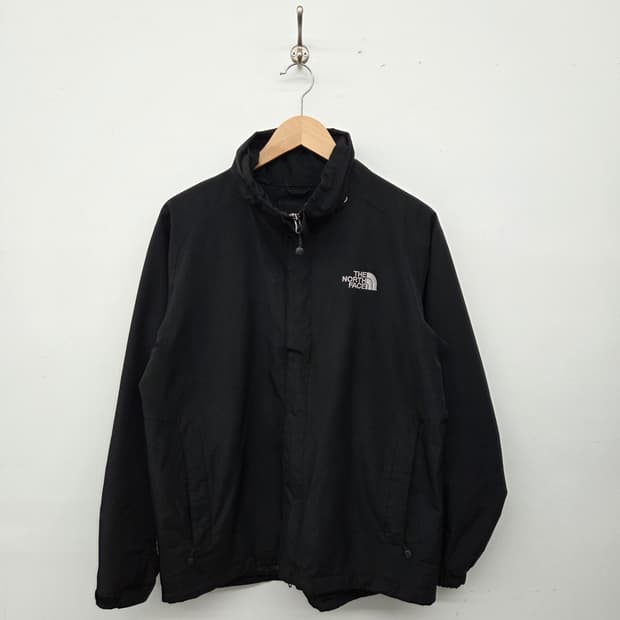 노스페이스 블랙 바람막이 자켓 남L