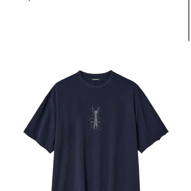 해칭룸 Ant Tee blue