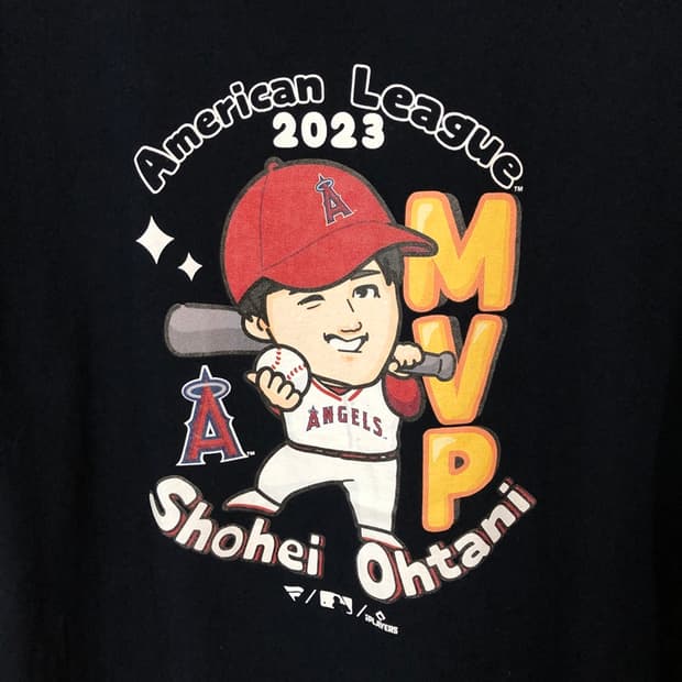 MLB 파나틱스 LA엔젤스 2023 아메리칸리그 MVP티셔츠 오타니 XL