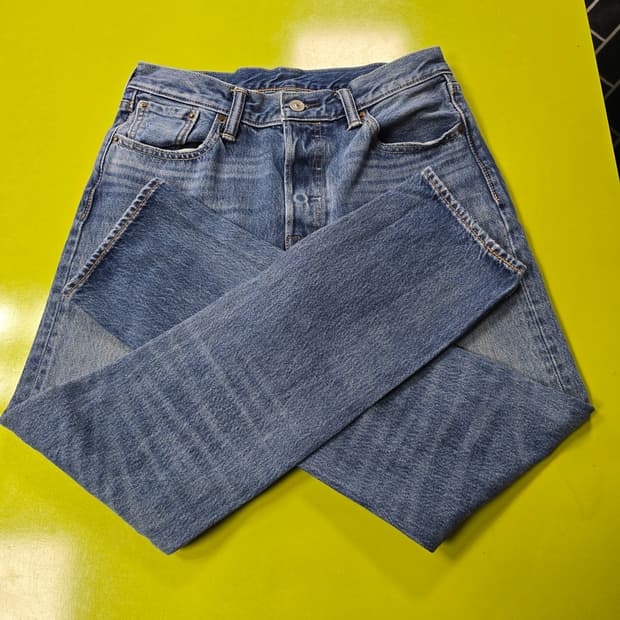 리바이스 501 빈티지 워싱 데님 (1220)