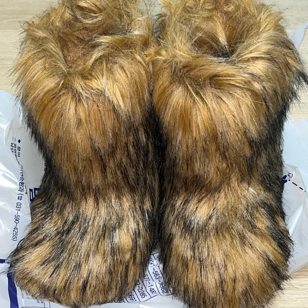 (250)털신발팔아요